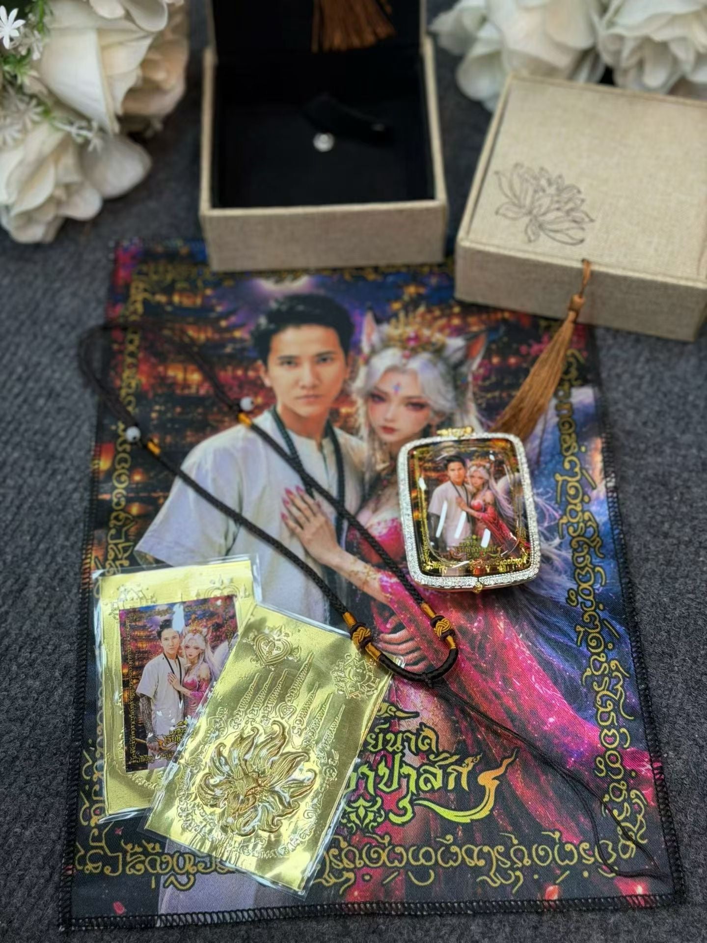 🦊✨ Ajarn Nak’s Nine-Tailed Fox Complete Blessing Set - Limited Edition