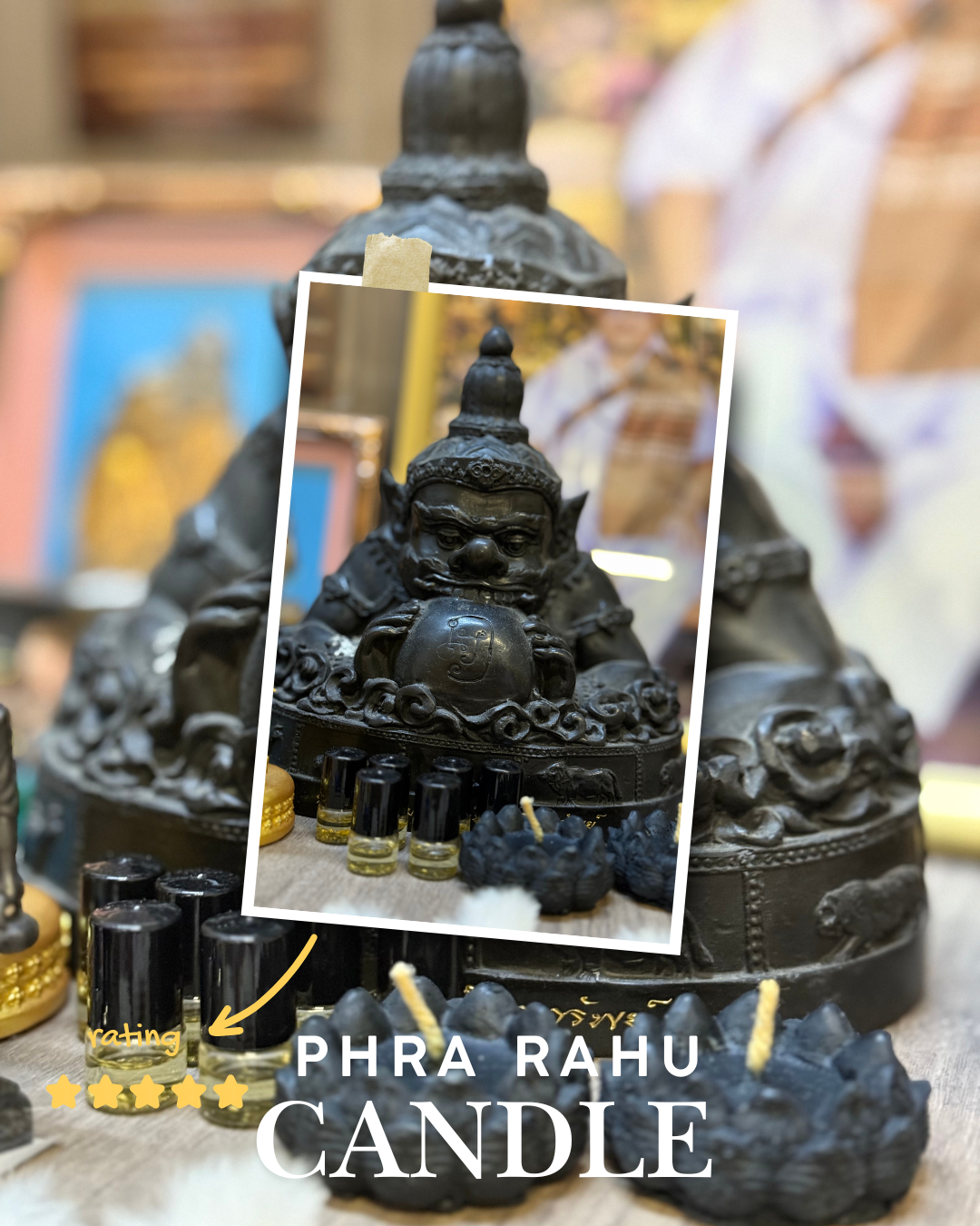 🌕Phra Rahu - Light your candle blessings🕯️
