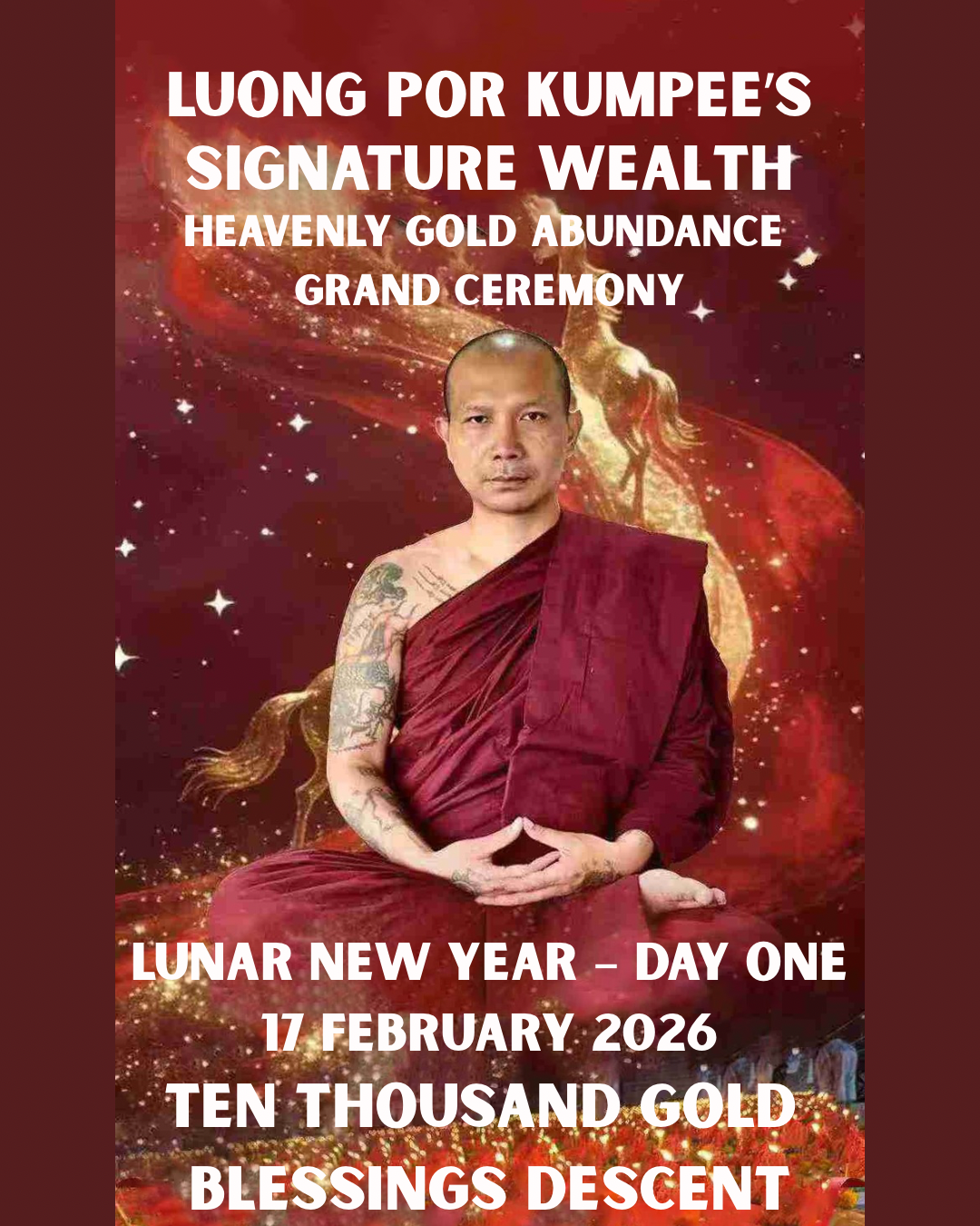 Heavenly Gold Abundance Grand Ceremony