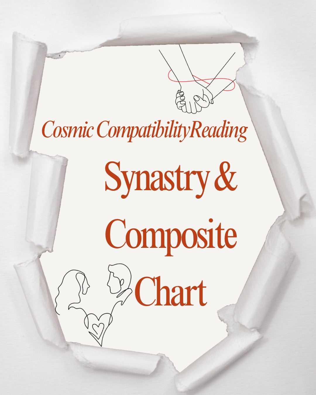 💞 Cosmic Compatibility Reading Synastry + Composite Chart HU.TA