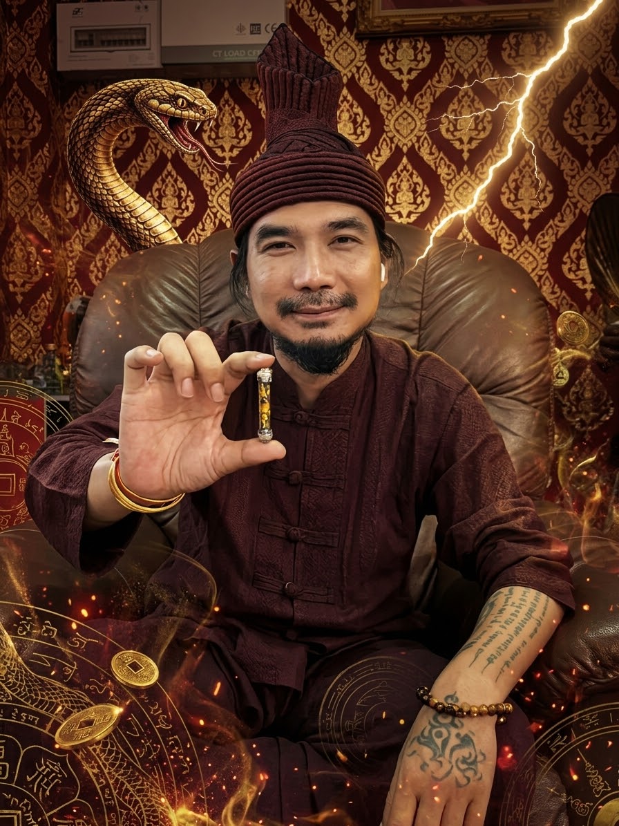 🐍💰 Gold Devouring Serpent Takrut (PO)