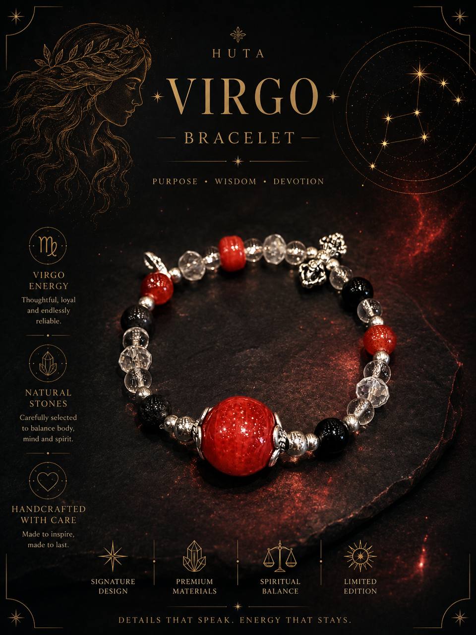 ✨ Ancient Nepalese Zodiac Blessed Fortune Beads
