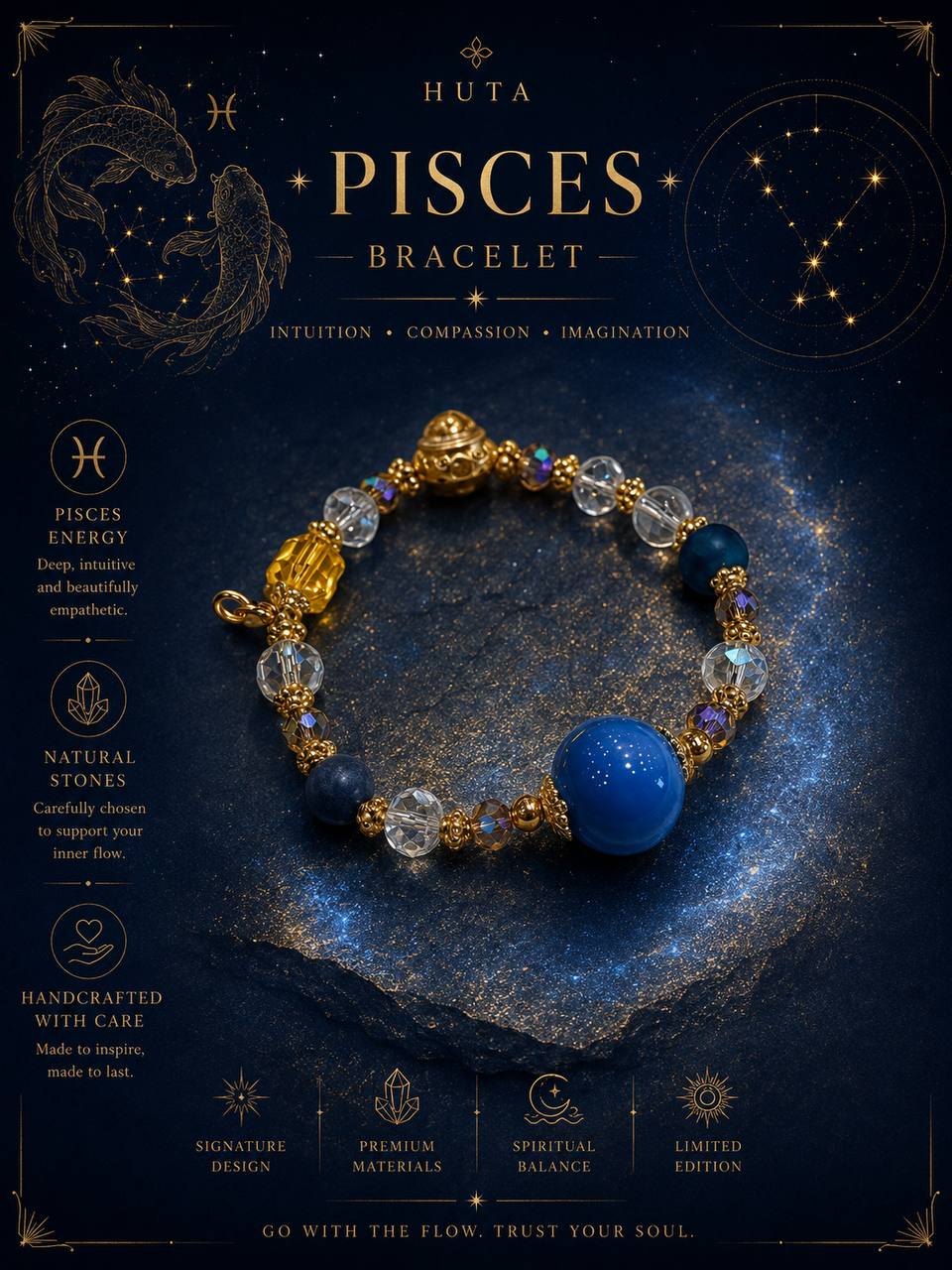 ✨ Ancient Nepalese Zodiac Blessed Fortune Beads