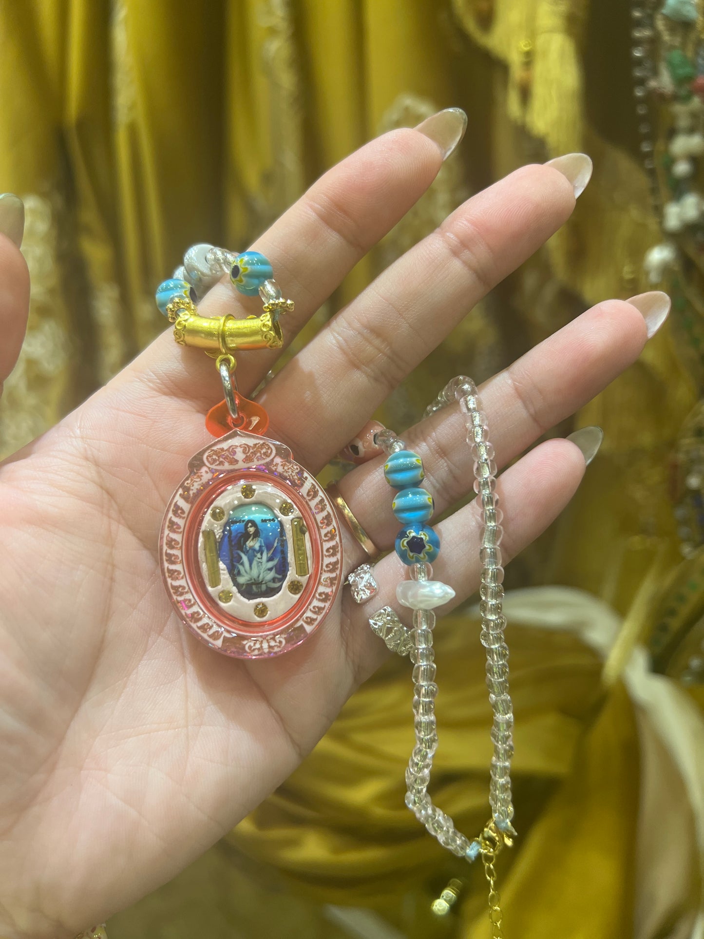 🦋🦊 Kruba Krissana’s Butterfly Nine-Tailed Fox Amulet
