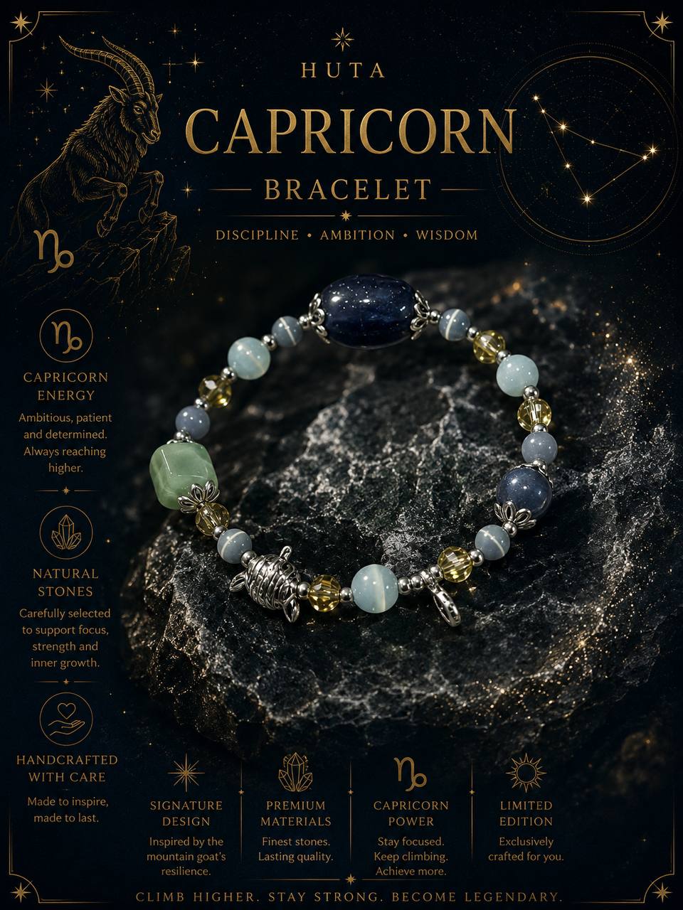 ✨ Ancient Nepalese Zodiac Blessed Fortune Beads