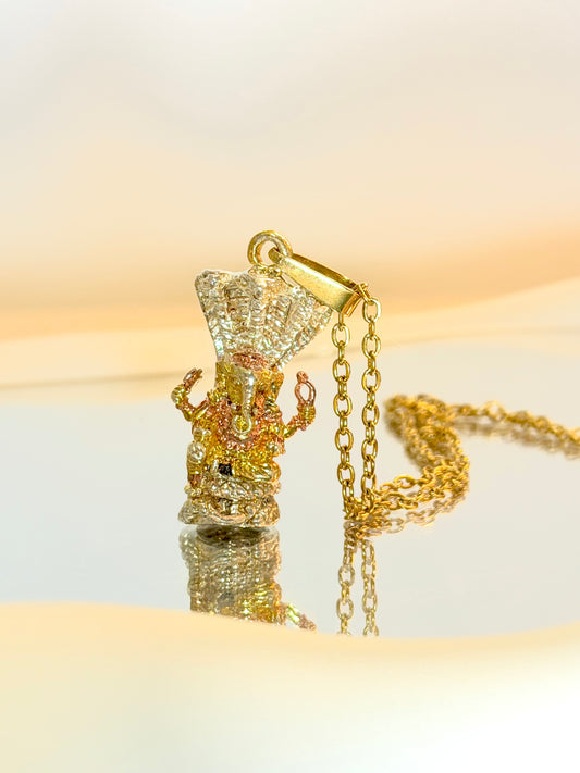 Naga Crown Ganesha Pendant