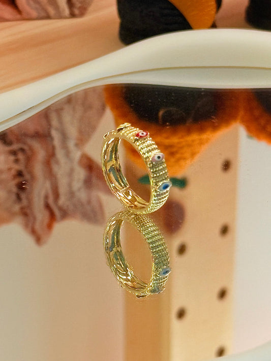 👀 Evil Eye Protection Ring