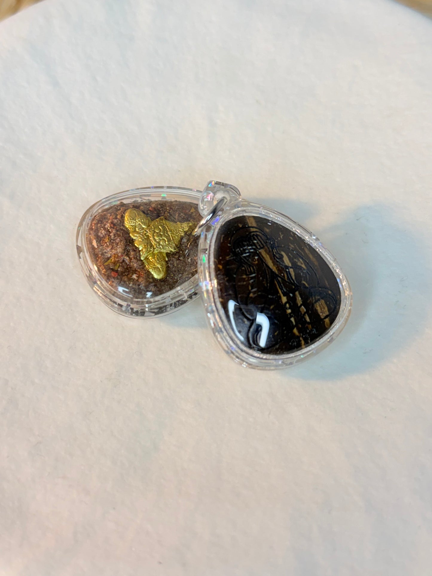 Rahu One-Eyed Coconut Amulet (Maha Lerp Pidta)