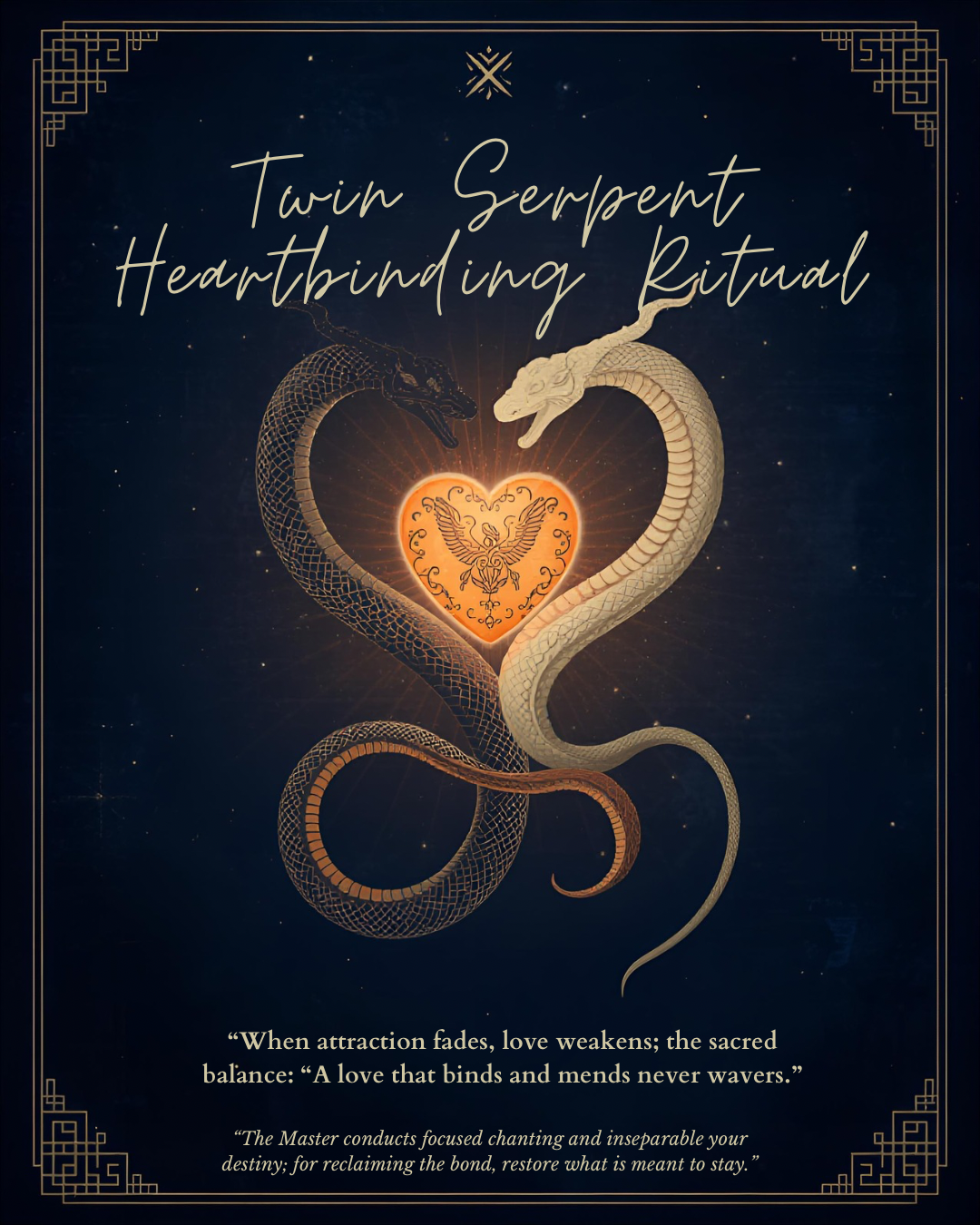 Twin Serpent Heartbinding Ritual🐍💕
