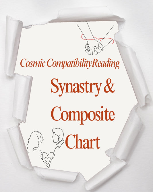 💞✨ Cosmic Compatibility Reading: Synastry + Composite Chart