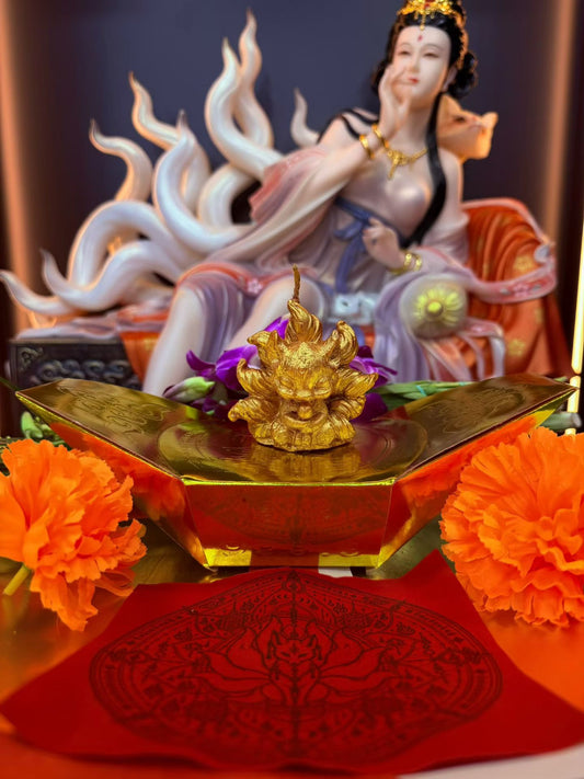 🦊🌹 Nine-Tailed Fox Immortal Candle Blessing Ceremony (2 Sets)